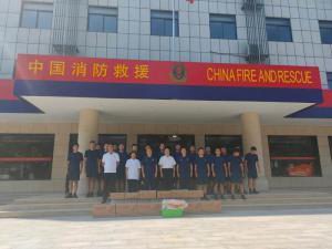韦德官方网开展迎八一走访慰问消防官兵活动